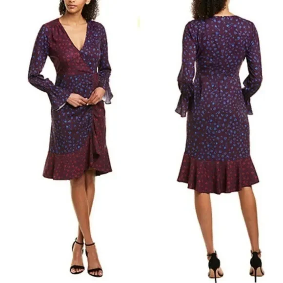 Parker Noni Midi Leopard Dress - Picture 1 of 3